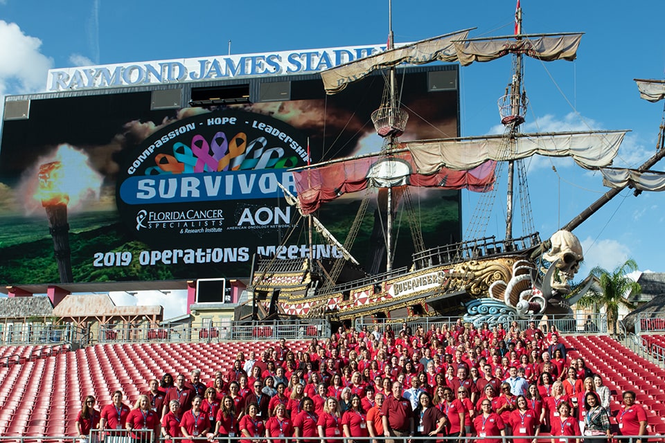 AON ops meeting group photo