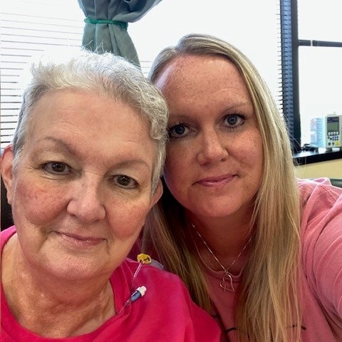 Jan Robbin with daughter Kim